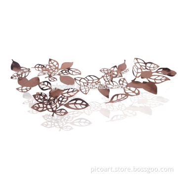Handicraft modern stainlsee steel wall decor plated new metal wall art